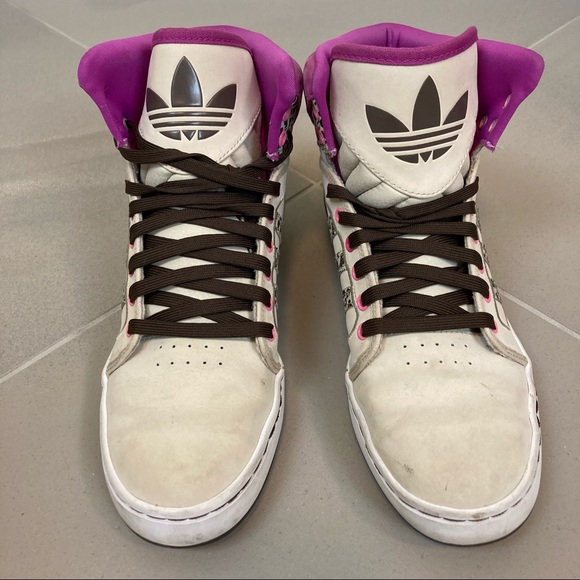 adidas High Top Athletic Sneakers Women’s Size 9 - Picture 2 of 11